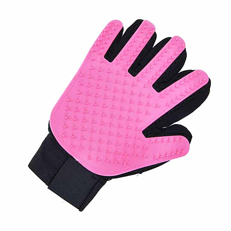 Găng tay tắm và lấy lông chó mèo hàng chuẩn