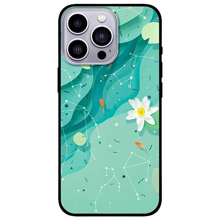 Ốp lưng dành cho Iphone 13 Mini - Iphone 13 - Iphone 13 Pro - Iphone 13 Pro Max - Họa Tiết Nền Xanh