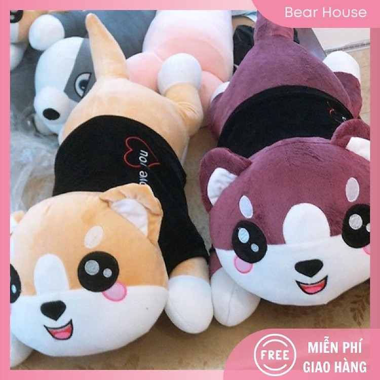 GẤU BÔNG MÈO LƯỜI ALASKA 3 MÀU SIZE 100CM, 120CM