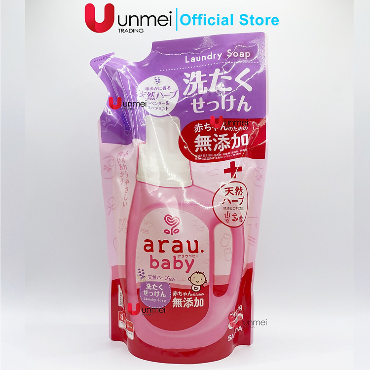 Nước Giặt Arau Baby Nhật Bản 720ml Chính hãng Giá rẻ - Hình ảnh 4