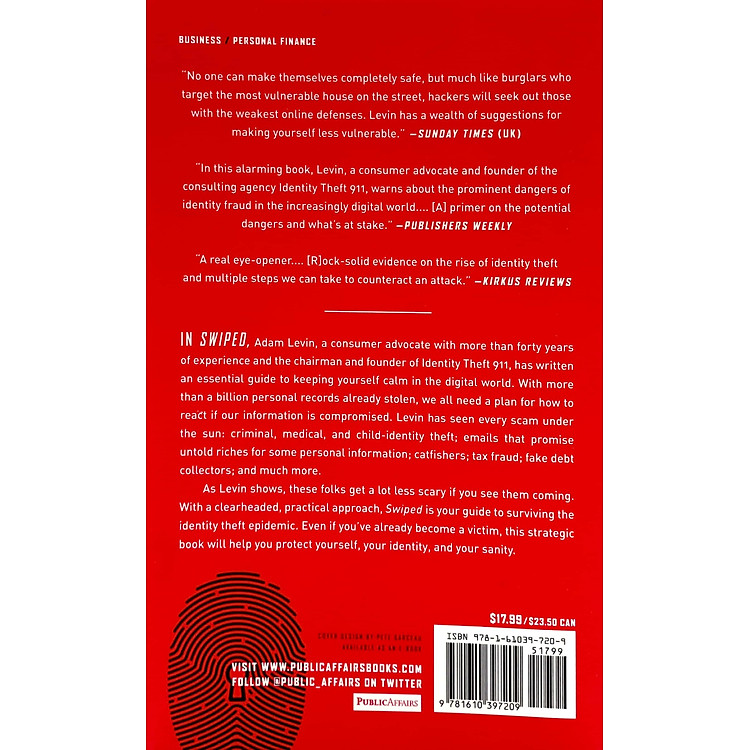 Swiped: How to Protect Yourself in a World Full of Scammers, Phishers, and Identity Thieves - Ảnh 6