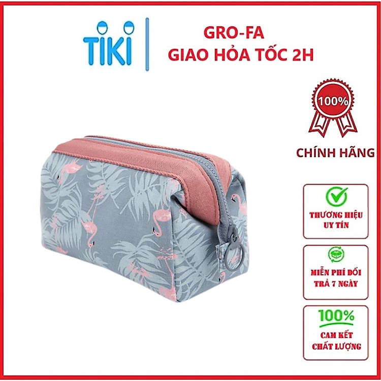 Túi Đựng Đồ Trang Điểm - Mỹ Phẩm - Phụ Kiện - Túi Mini Họa Tiết Du Lịch Chống Thấm Nước - Hàng chính hãng