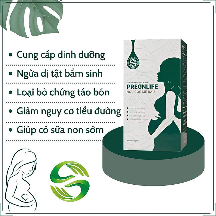 Mua Ngũ Cốc Bà Bầu Pregnlife 500gr Giá tốt - Hình ảnh 3