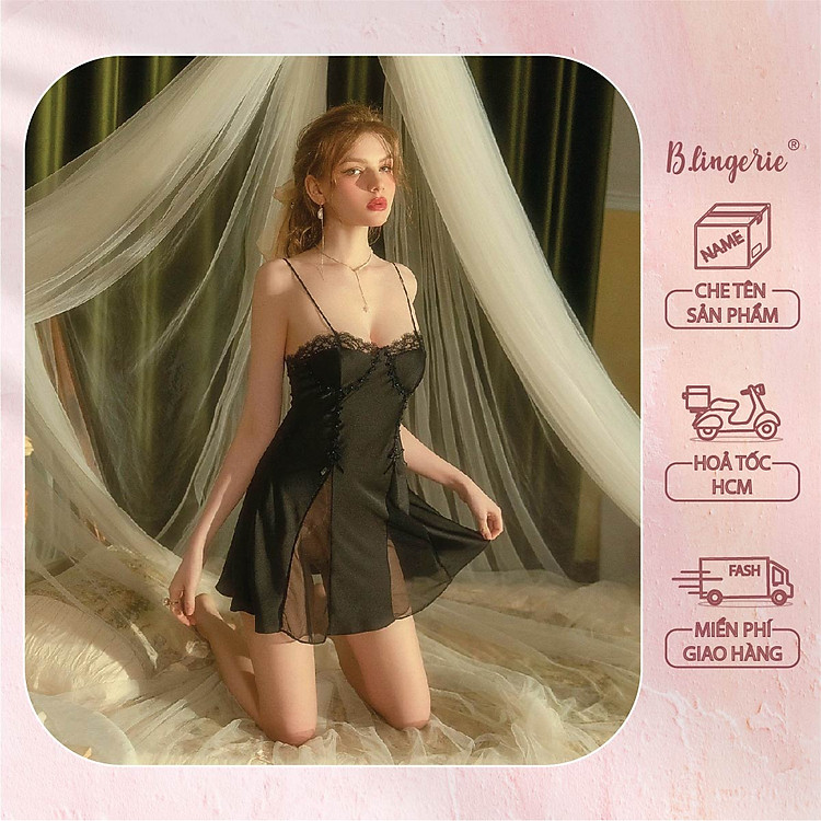Váy Ngủ Thơ Mộng Nữ Tính - B.Lingerie