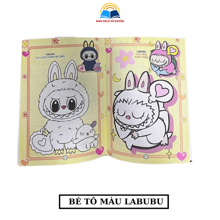 Bé Tô Màu Labubu (Trọn bộ 4 cuốn) - Ảnh 6