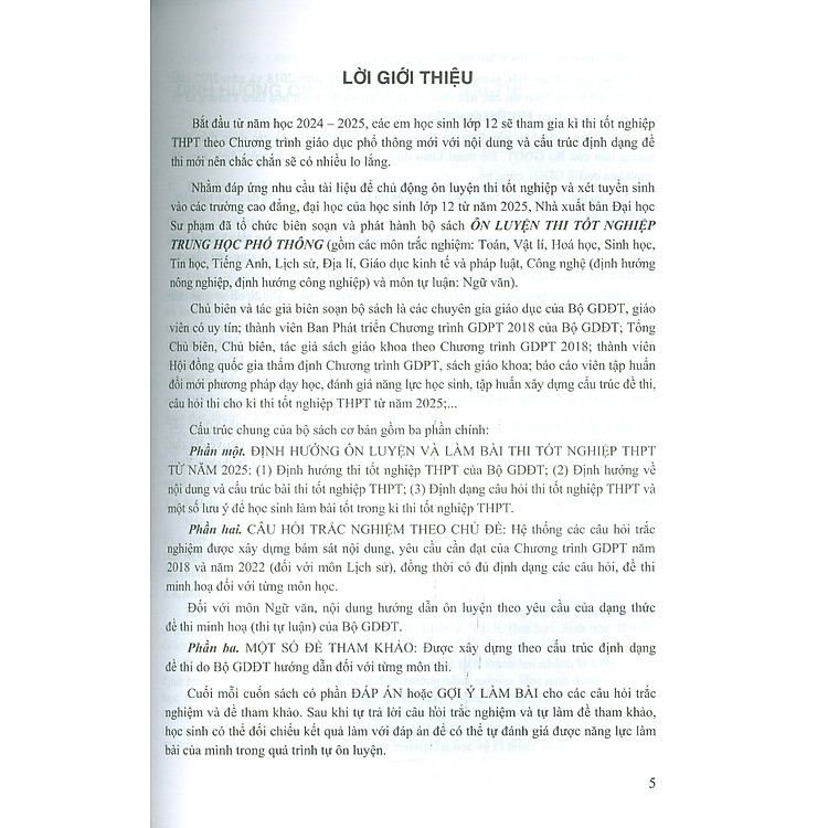 Ôn Luyện Trắc Nghiệm Thi Tốt Nghiệp Trung Học Phổ Thông (năm 2025) Môn Công Nghệ - Ảnh 5