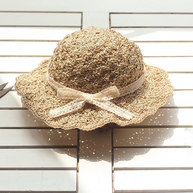 Mũ Nón Trẻ Em Handmade The Bunny - Mũ Vành Sò - Mũ Nón Mùa Hè Bé Gái