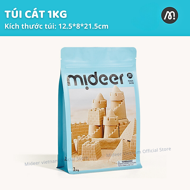 Mua Cát động lực Mideer kèm khuôn 1kg Chính hãng Tiết kiệm - Hình ảnh 3