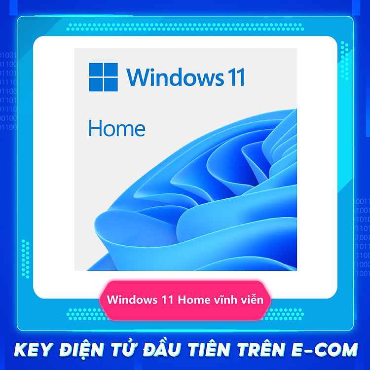 KEY ĐIỆN TỬ Phần mềm Microsoft Windows Home 11 64bit (KW9-00664) | Dùng vĩnh viễn | Dành cho 1 thiết bị