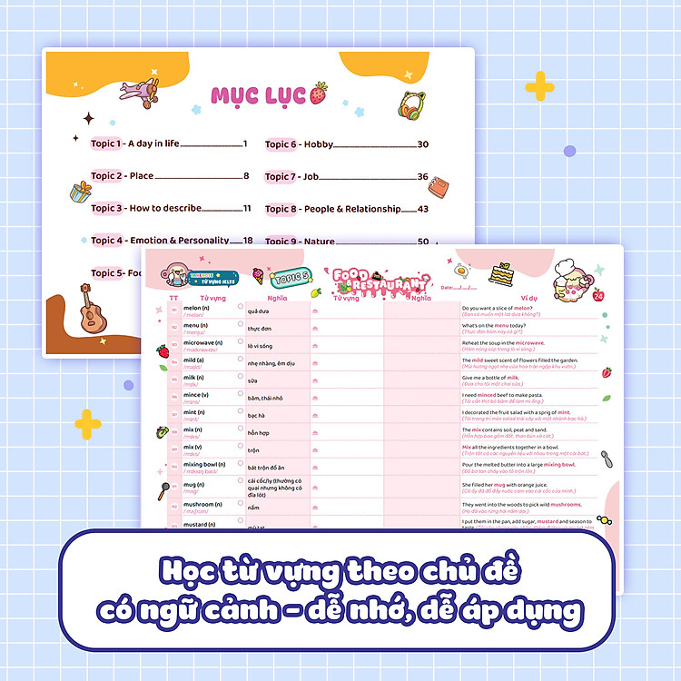 Takenote IELTS 6000 Từ Vựng Theo Chủ Đề (2 Tập) (Band 5.5) - Ảnh 4