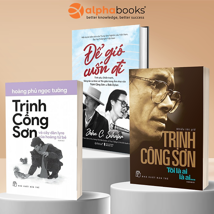 Combo 3 Cuốn: Để Gió Cuốn Đi - Tình Yêu, Chiến Tranh, Sáng Tác Ca Khúc Và Tôn Giáo Trong Âm Nhạc Của Trịnh Công Sơn Và Bob Dylan + Trịnh Công Sơn Và Cây Đàn Lyre Của Hoàng Tử Bé + Trịnh Công Sơn - Tôi Là Ai, Là Ai