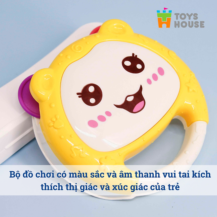 Túi đồ chơi xúc xắc lục lạc cho bé Chính hãng Ưu đãi - Hình ảnh 4