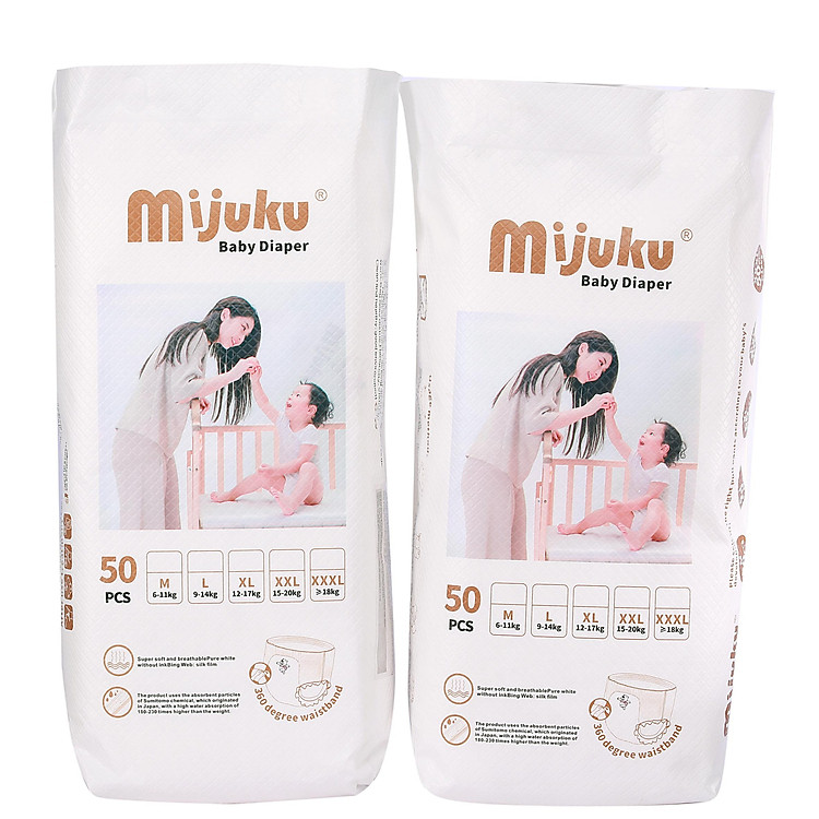 Mua Combo 2 bịch bỉm MIJUKU cao cấp Giá tốt