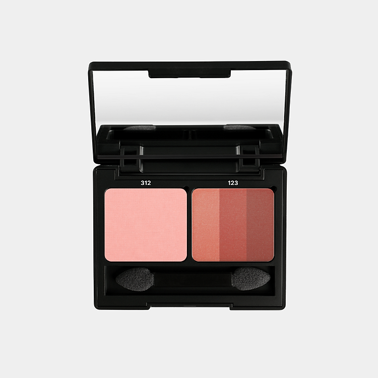 Bảng Phấn Mắt Inglot Coral Autumn – Tone Cam San Hô