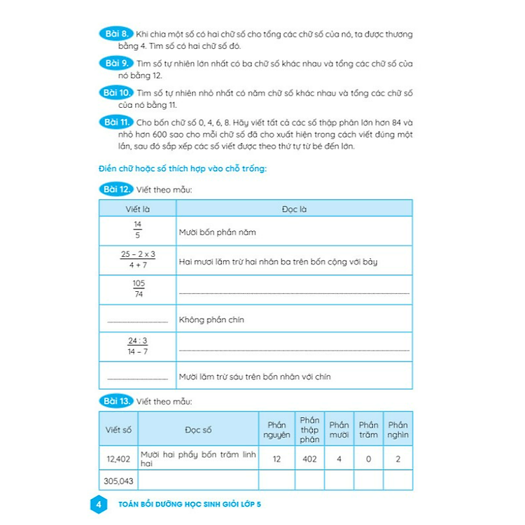 Toán Bồi Dưỡng Học Sinh Giỏi Lớp 5 - Ảnh 5
