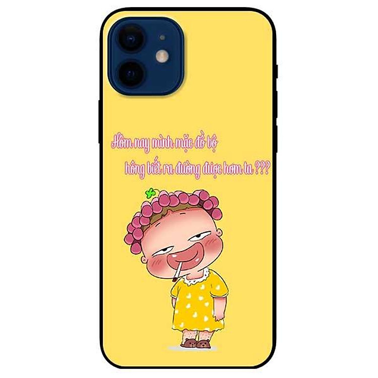 Ốp lưng dành cho Iphone 12 Mini - Iphone 12 - Iphone 12 Pro - 12 Pro Max - mẫu Quỳnh Ra Đường