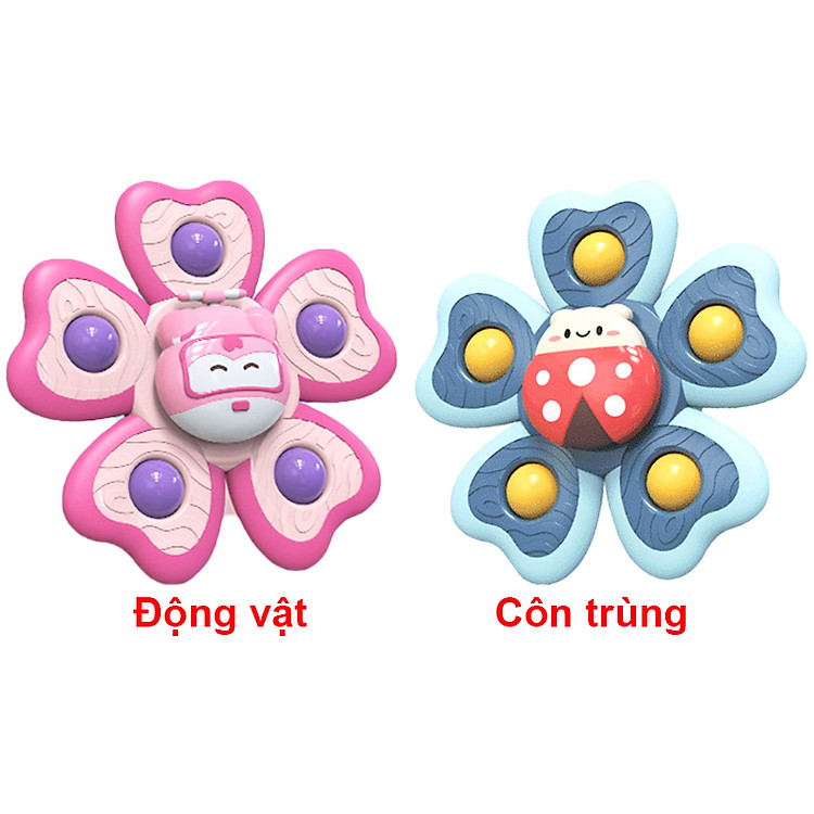 Đồ chơi con quay động vật Baby-S Chính hãng Ưu đãi - Hình ảnh 3