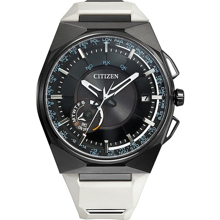 Đồng Hồ Nam Dây Titanium CITIZEN CC2004-08E (45.5mm) - Mặt Đen