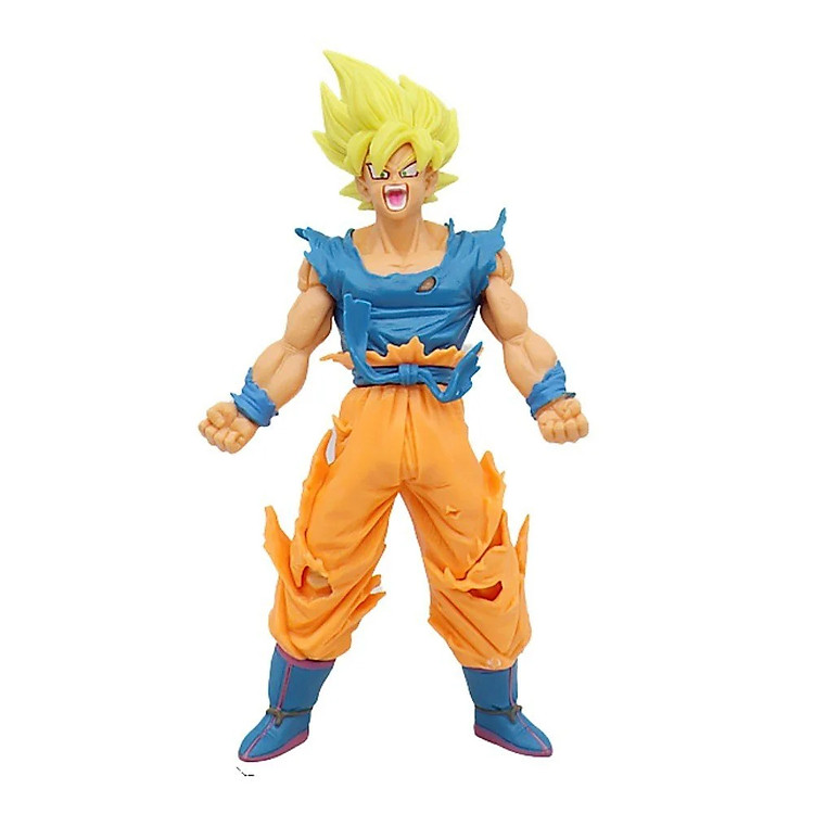 Mô hình DragonBall Songoku tóc vàng (18.5cm)