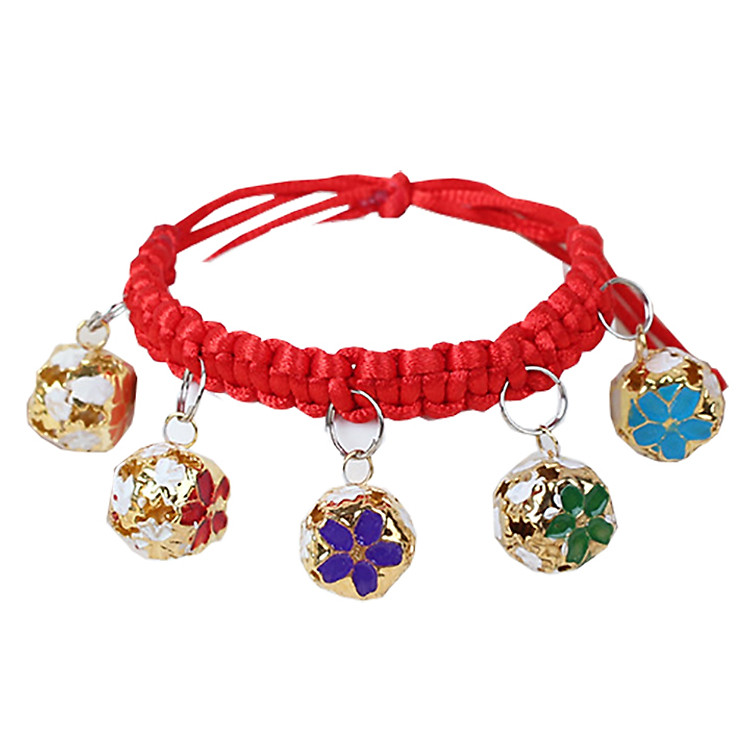 Vòng chuông hoa cho chó mèo (màu giao ngẫu nhiên)