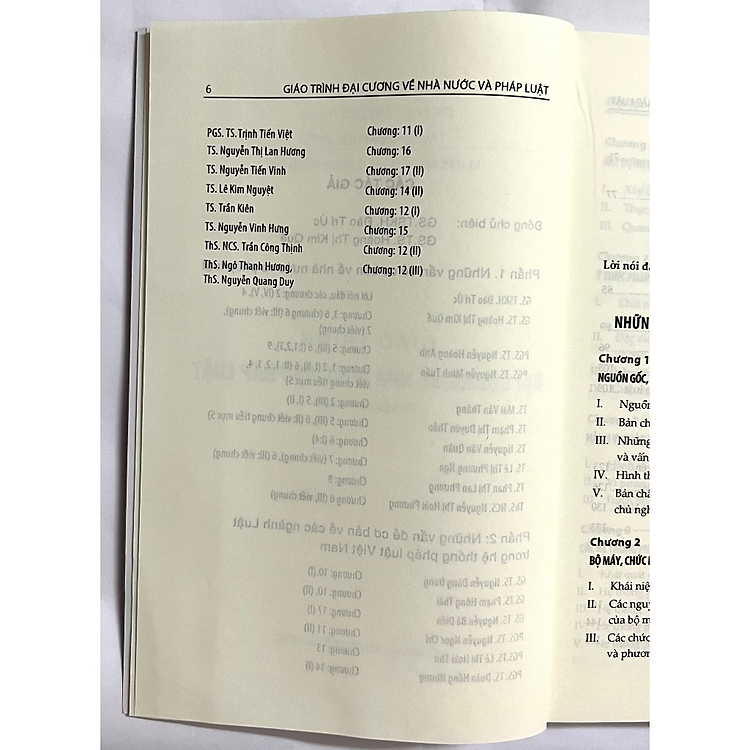 Giáo trình Đại cương về nhà nước và pháp luật (Tái bản lần thứ nhất) - Ảnh 4