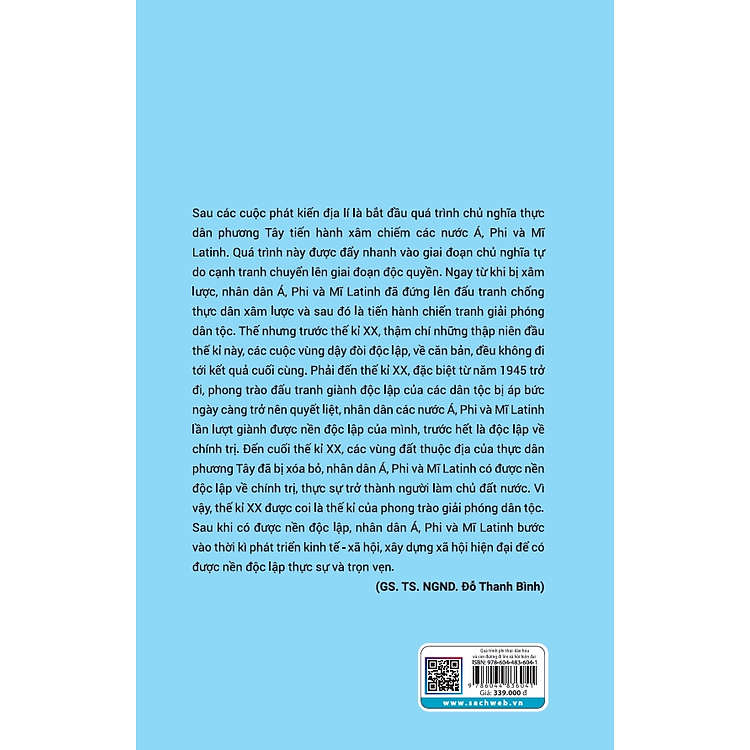 Quá Trình Phi Thực Dân Hóa Và Con Đường Đi Lên Xã Hội Hiện Đại Của Các Dân Tộc Á, Phi Và Mĩ Latinh TK XX - Đầu TK XXI - Ảnh 2