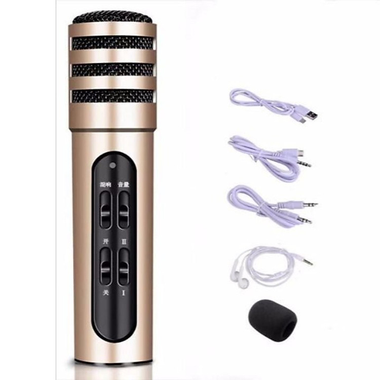 Micro C6 live stream hát karaoke trên điện thoại