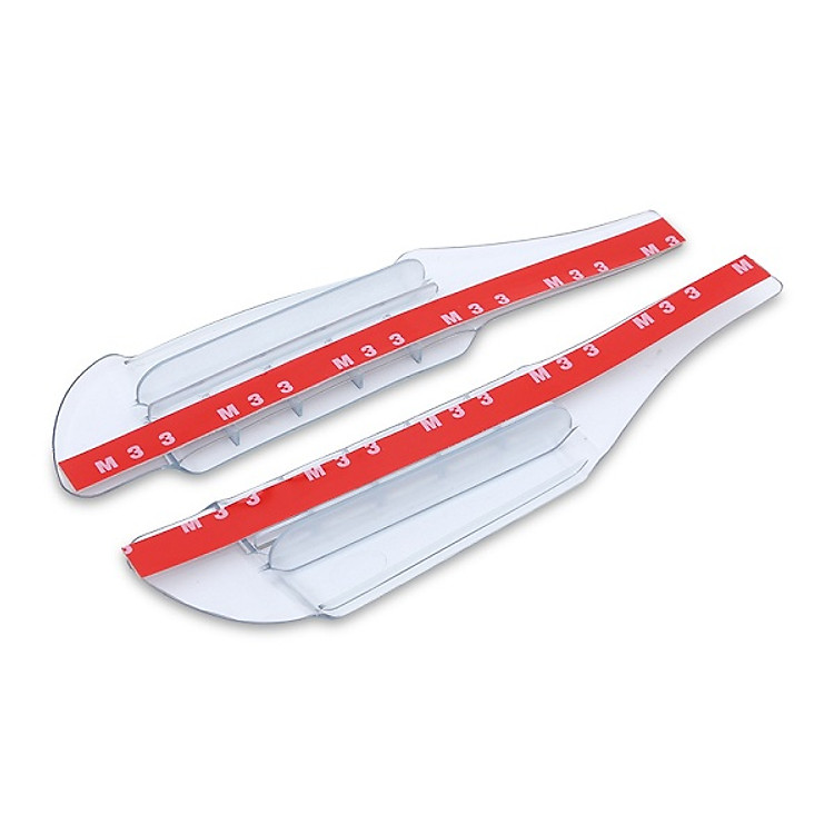 Bộ 2 chắn mưa gương chiếu hậu cho ô tô TYPE R (Trắng)