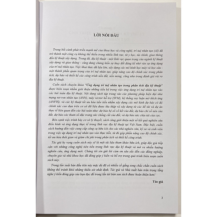 Ứng Dụng Trí Tuệ Nhân Tạo Trong Phân Tích Địa Kỹ Thuật - Ảnh 3