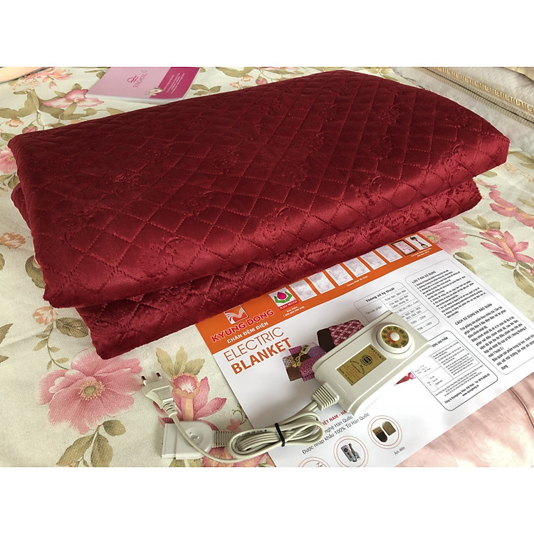 Đệm điện Kyungdong nỉ nhung