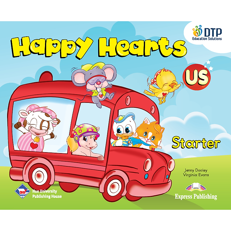 Happy Hearts US Starter Pupil’s Book (With Stickers)