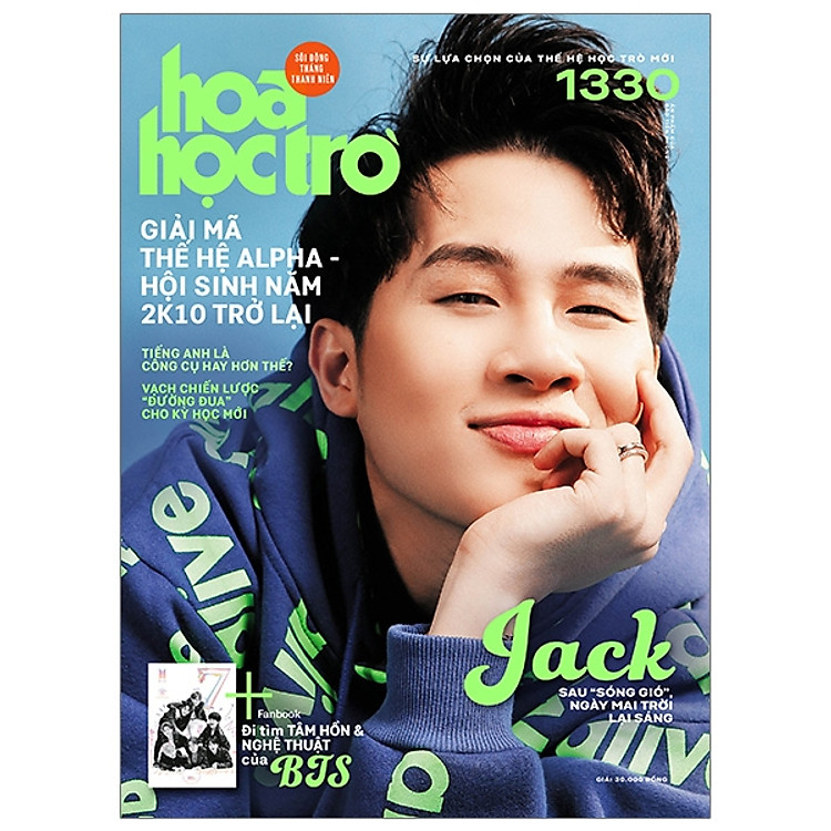 Hoa Học Trò Số 1330 - Tặng Kèm Fanbook Khổ Lớn BTS + MegaPoster BTS & Park Seo Joon