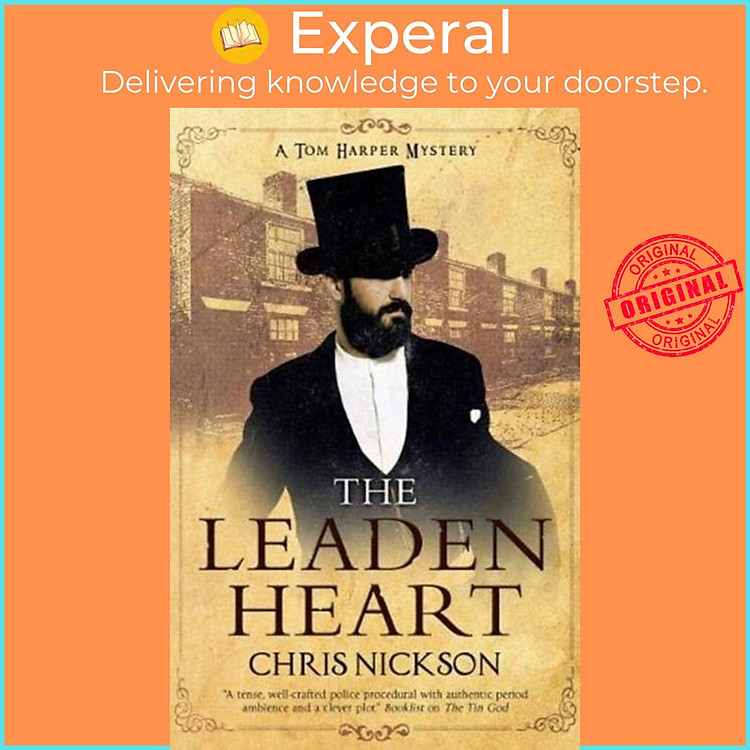 Sách - The Leaden Heart by Chris Nickson (UK edition, hardcover)