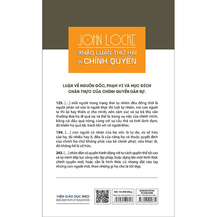 Khảo Luận Thứ Hai Về Chính Quyền - Ảnh 2