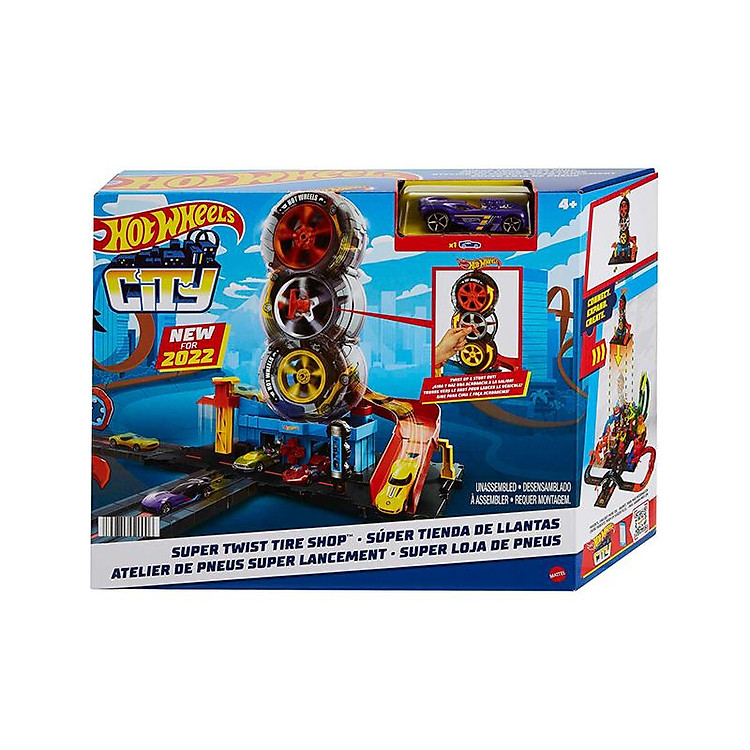 Đồ Chơi HOT WHEELS Trạm Vận Chuyển Chính hãng Giá rẻ - Hình ảnh 3