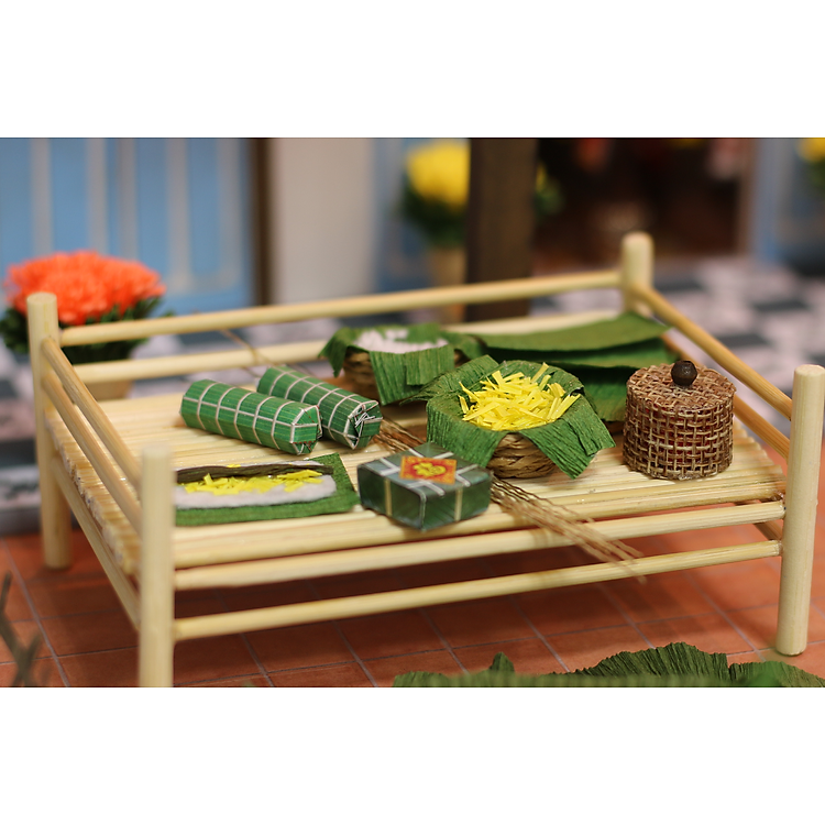 Mô hình DIY Tết Sài Gòn Xưa Chính hãng Giá rẻ - Hình ảnh 5