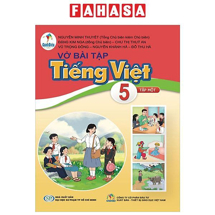 Vở Bài Tập Tiếng Việt 5 – Tập 1 (Cánh Diều) (2025)