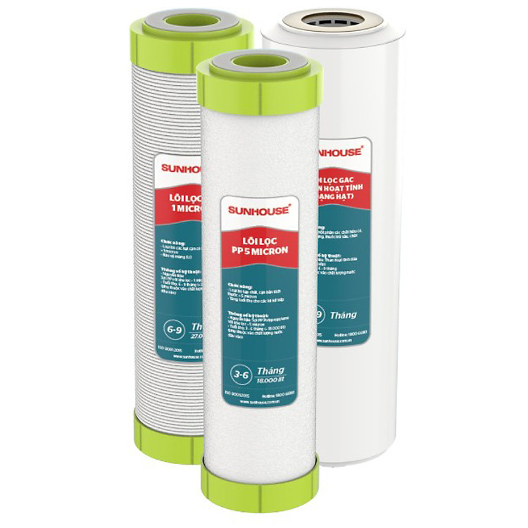 Bộ lõi lọc thô Sunhouse SHAWFPCP - Hàng chính hãng