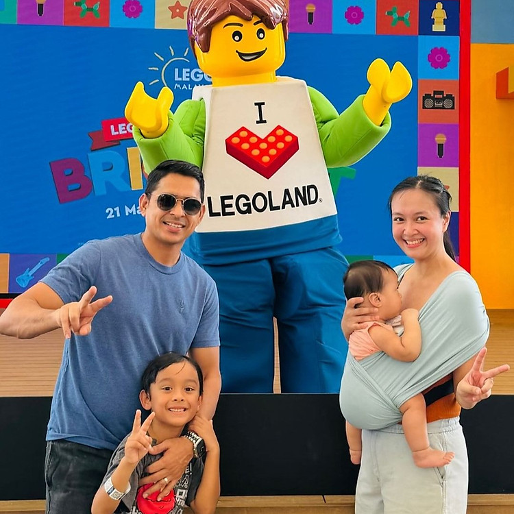 Địu Vải EmBé Sling Flex Ocean Cho Bé Chính hãng Giá tốt - Hình ảnh 3