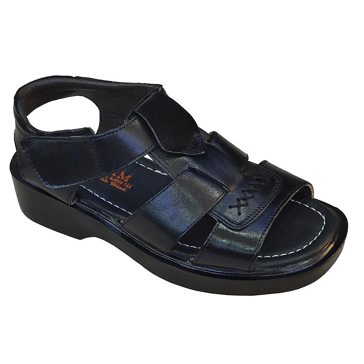 Giày Sandal Nam Da Bò Thật TiTi ĐÔ Cao Cấp DNA2137d