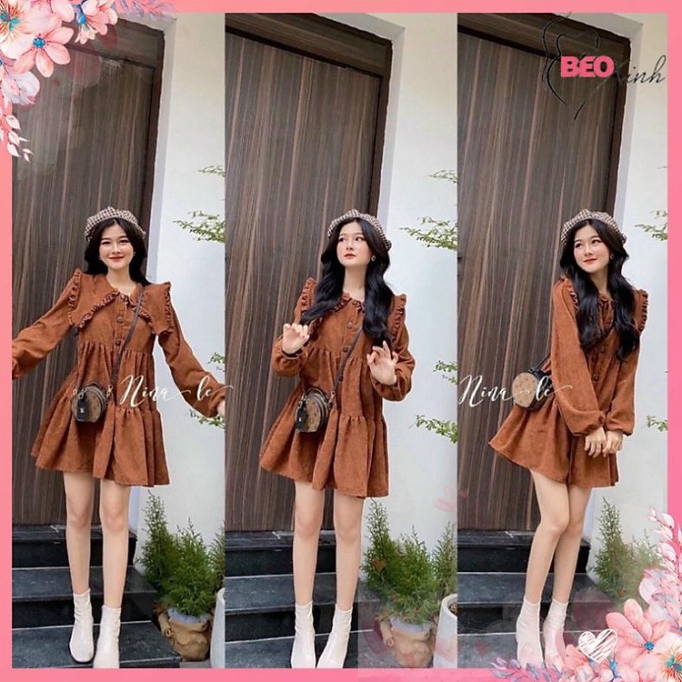 BIGSIZE 60-90 KG ĐẦM CỔ BÈO BIGSIZE 60-90kg (có size) tuyệt đẹp béo xinh store