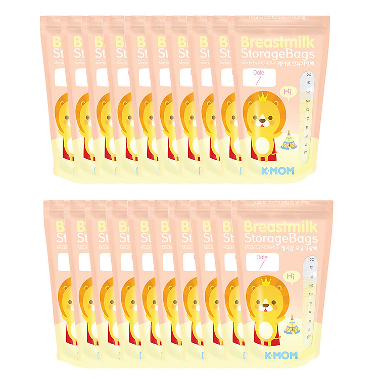 Túi trữ sữa K-mom Hàn Quốc - Giao Màu Ngẫu Nhiên