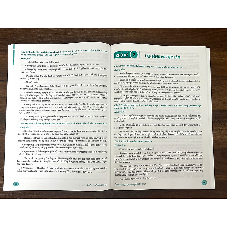 Bồi Dưỡng Học Sinh Giỏi Địa Lí 12 - Ảnh 7