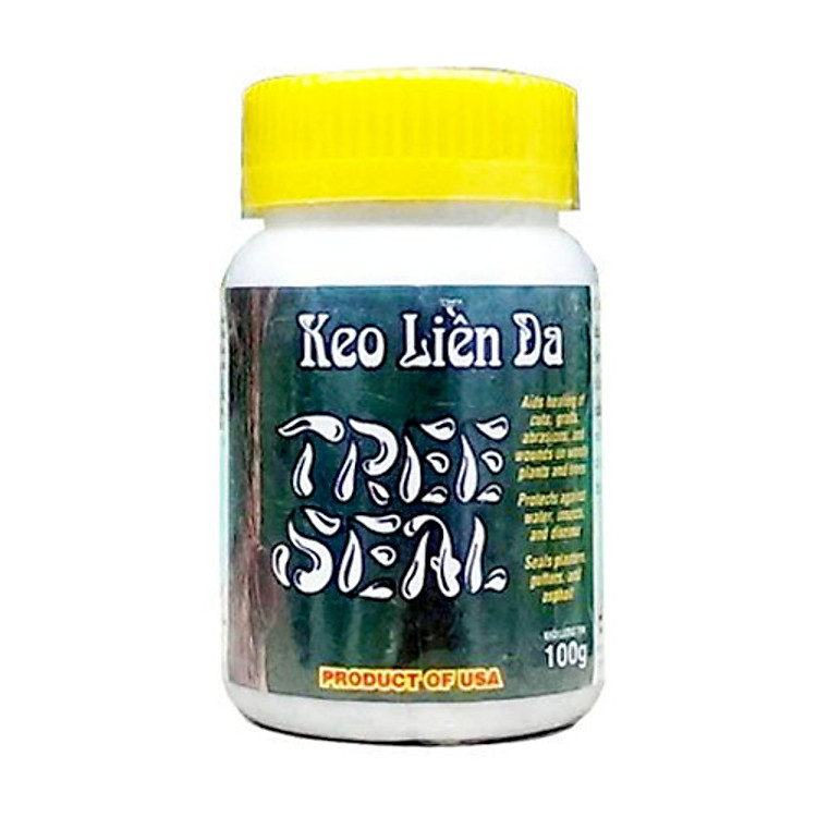 LỌ 100 GRAM ( g ) - KEO LIỀN DA CÂY - LIỀN SẸO - CHẾ PHẨM HỖ TRỢ CHIẾT CÀNH TREE SEAL - HỖ TRỢ LIỀN VẾT THƯƠNG - SÁT KHUẨN VẾT THƯƠNG HỞ