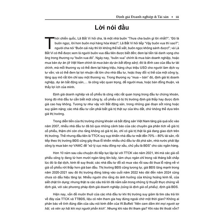 Định Giá Doanh Nghiệp Và Tài Sản - Ứng Dụng Trong Đầu Tư Tài Chính - Ảnh 4