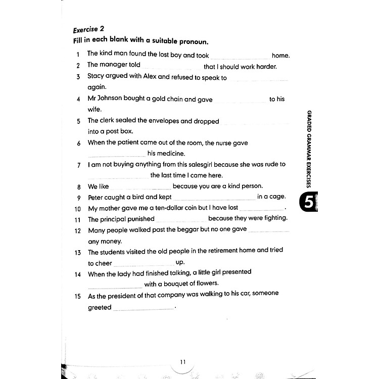 Graded Grammar Exercises 5 - Ảnh 9