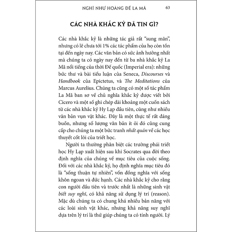 Nghĩ Như Hoàng Đế La Mã - Triết Lý Khắc Kỷ Của Marcus Aurelius - Ảnh 3