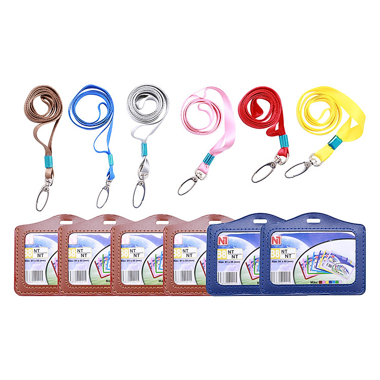 Bộ Bảng Tên Da Dây Lụa (6 chiếc)