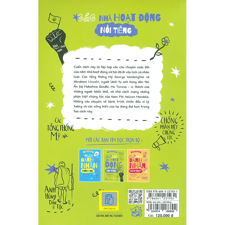 Những Cuộc Đời Lớn - Các Nhà Hoạt Động Nổi Tiếng - Ảnh 4