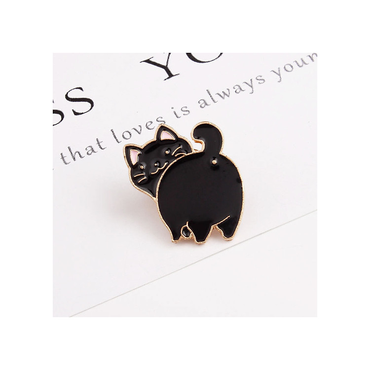 Ghim cài áo trang trí quần áo, mũ, ba lô, giầy dép hình vật nuôi dễ thương